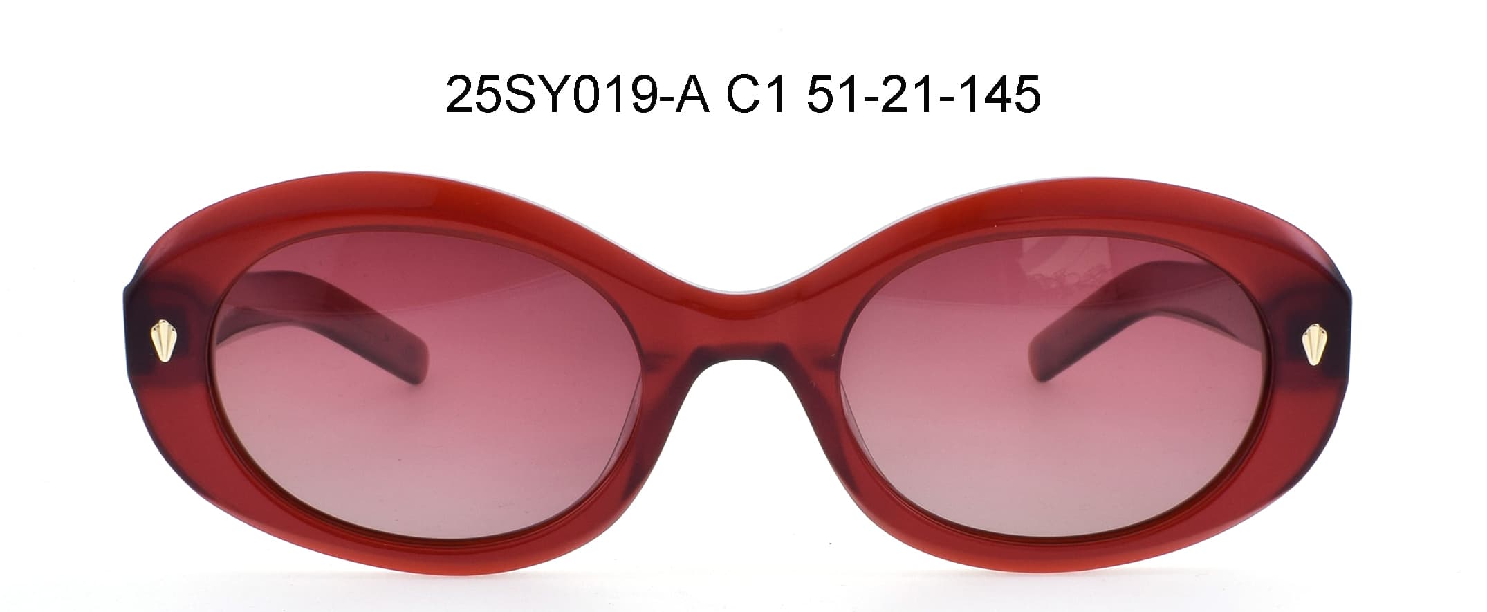 Cermin Mata Hitam Itali Acetate Buatan Tangan